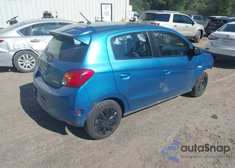 2015 Mitsubishi Mirage De from USA, damaged, VIN ML32A3HJ7FH009179